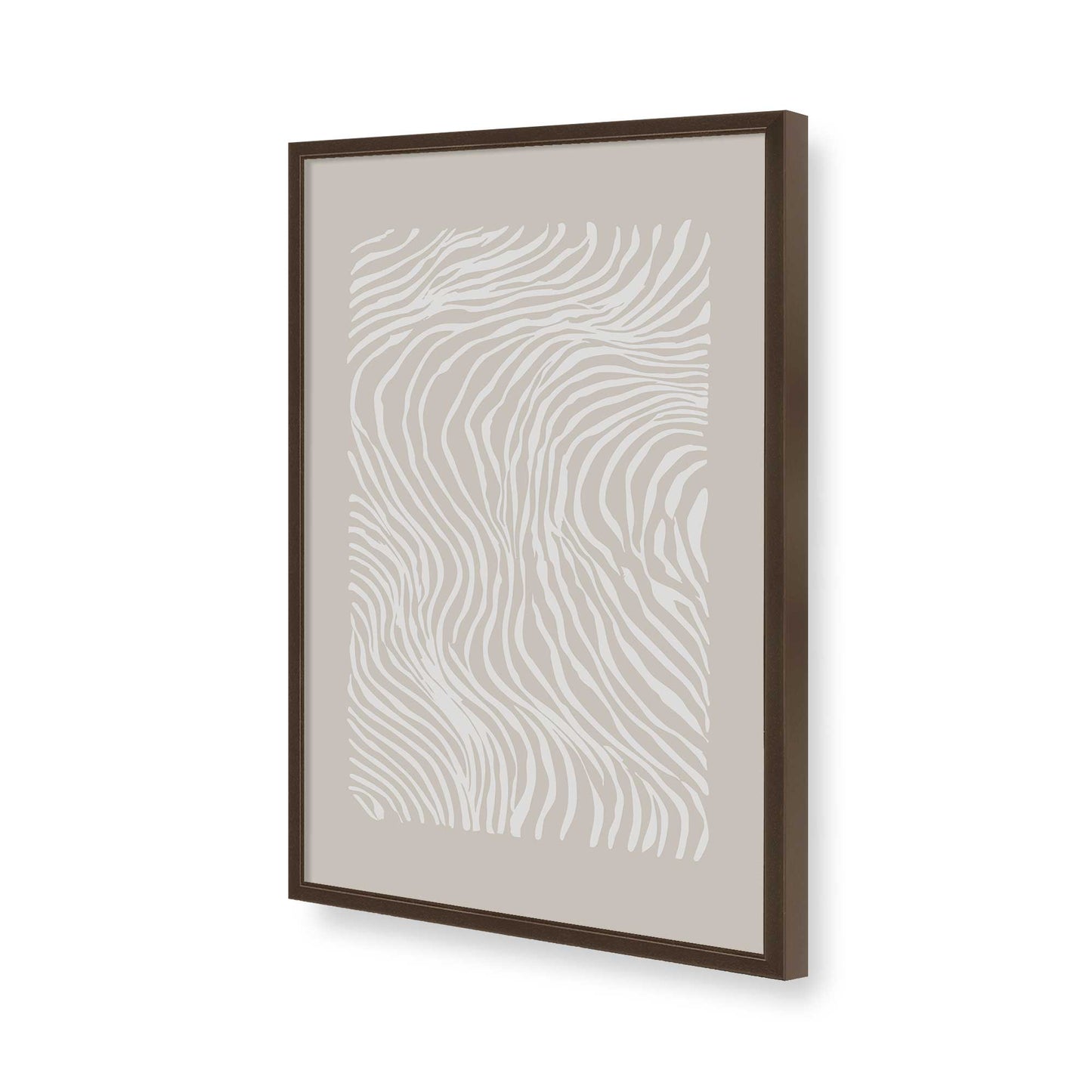 [Color:Belvinder Brown], Picture of art in a Belvinder Brown frame of the corner