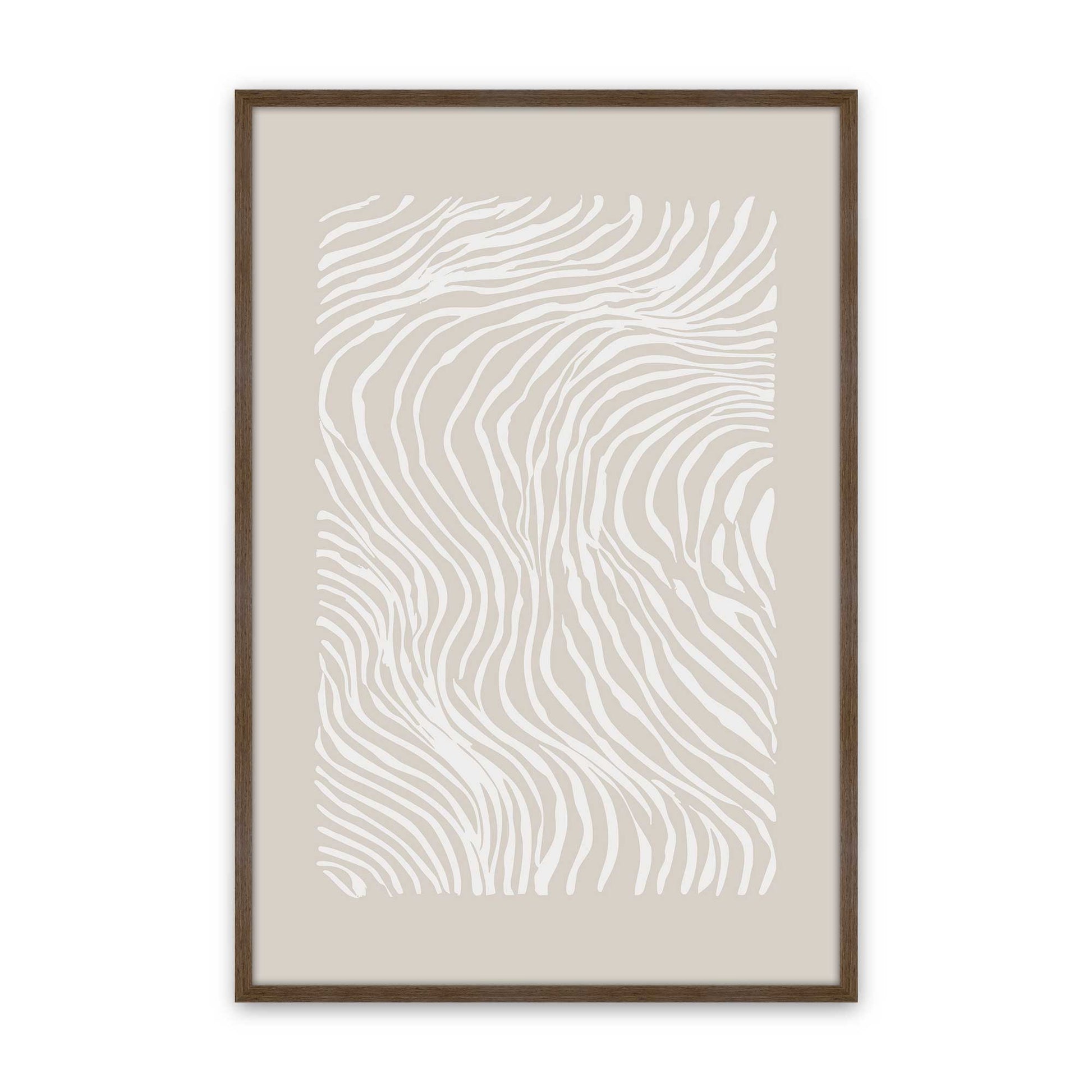[Color:Walnut], Picture of art in a Walnut frame