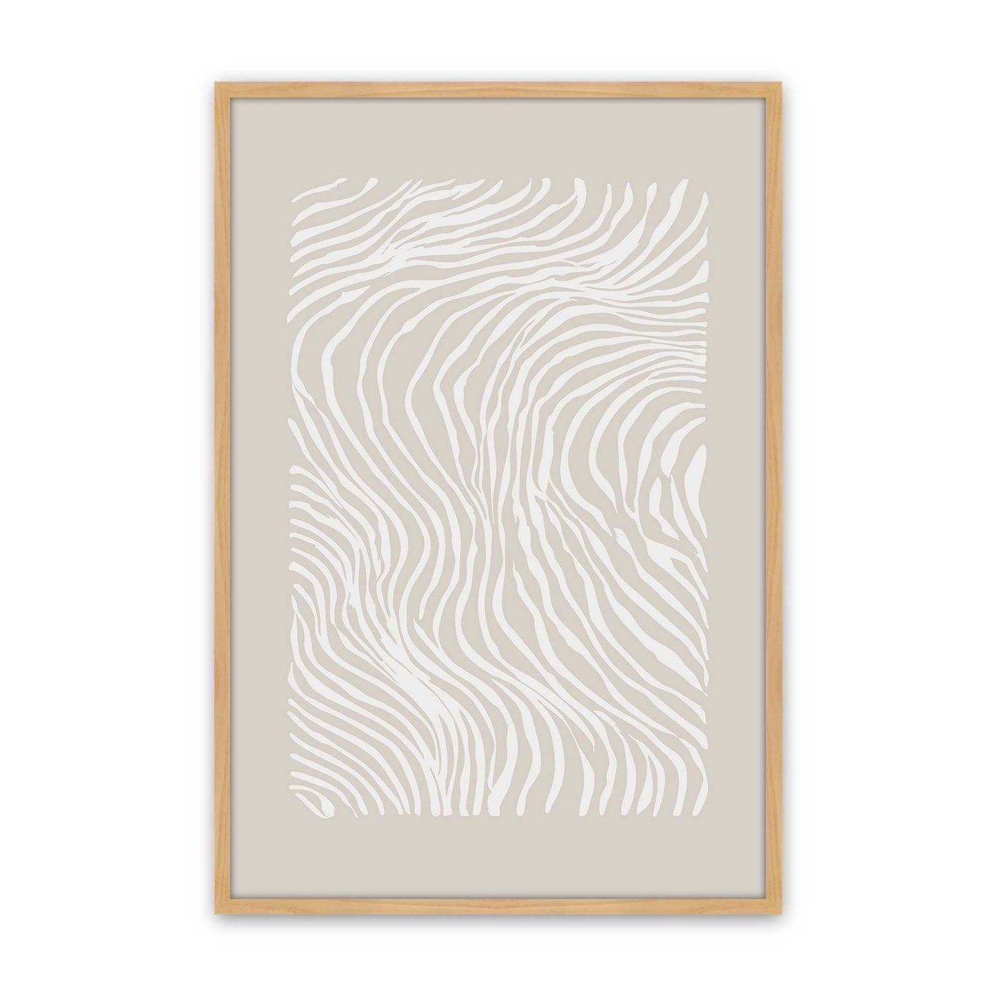 [Color:American Maple], Picture of art in a American Maple frame