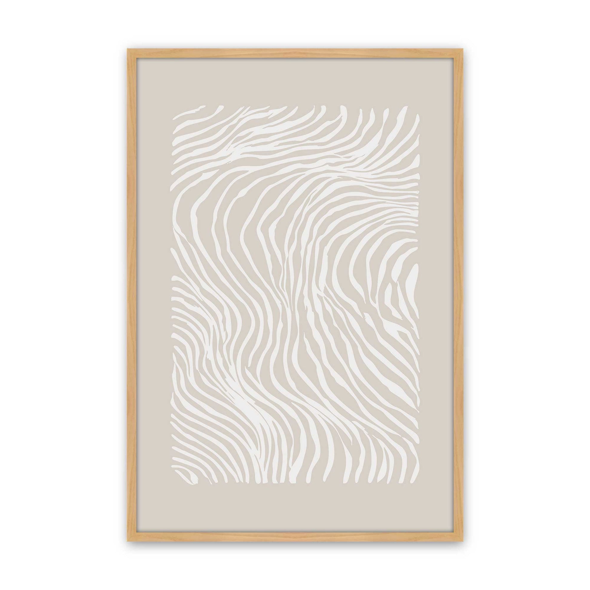 [Color:American Maple], Picture of art in a American Maple frame