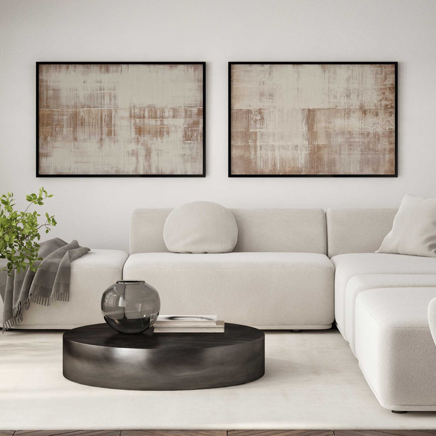 [Color:Opaque White], Picture of art in a Opaque White frame