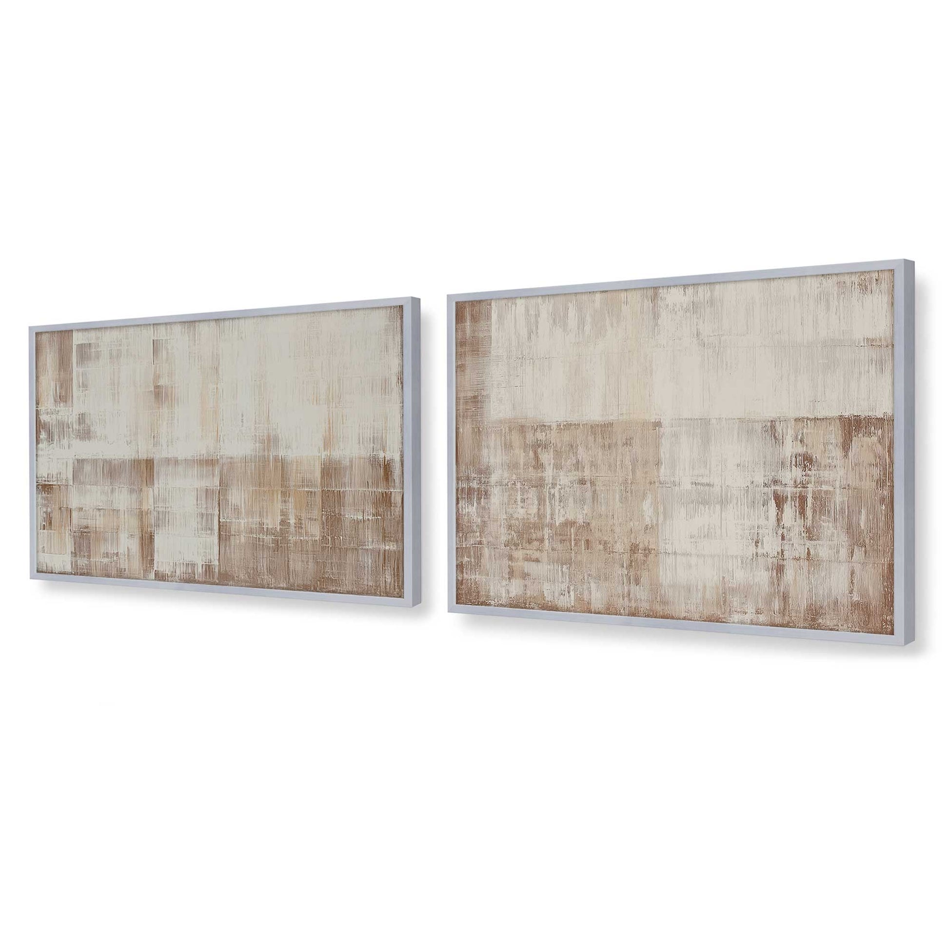 [Color:Polished Chrome], Picture of art in a Polished Chrome frame at an angle