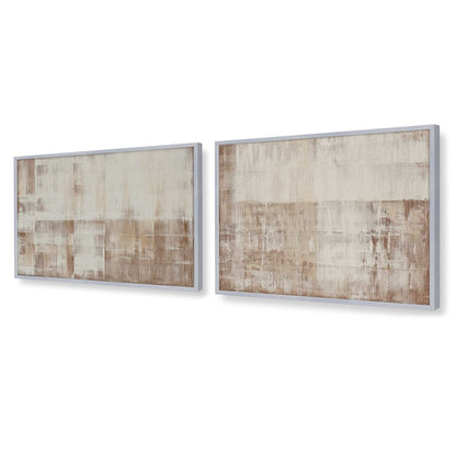 [Color:Polished Chrome], Picture of art in a Polished Chrome frame at an angle