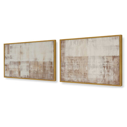 [Color:Polished Gold], Picture of art in a Polished Gold frame at an angle