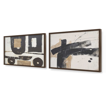 [Color:Belvinder Brown], Picture of art in a Belvinder Brown frame at an angle