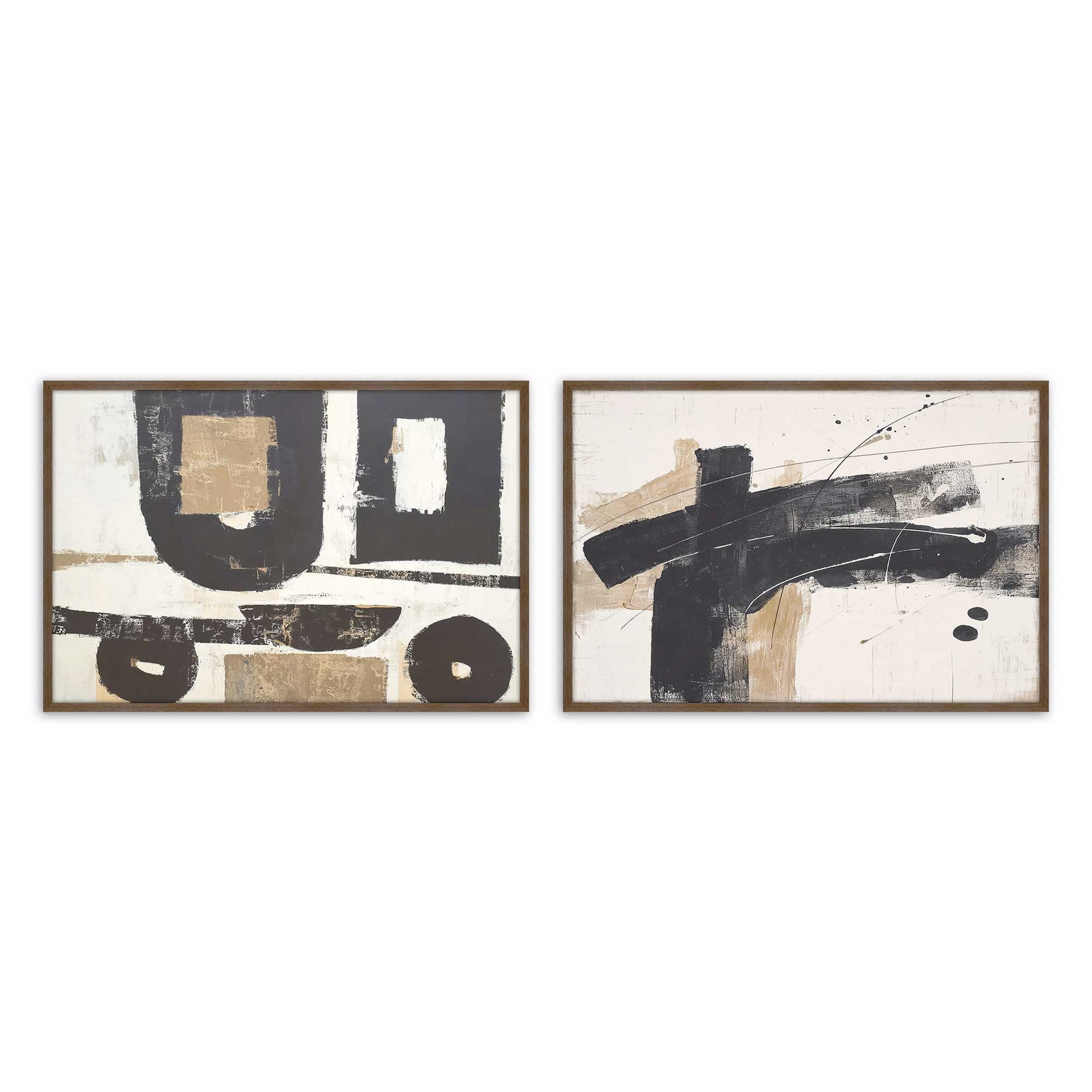 [Color:Walnut], Picture of art in a Walnut frame