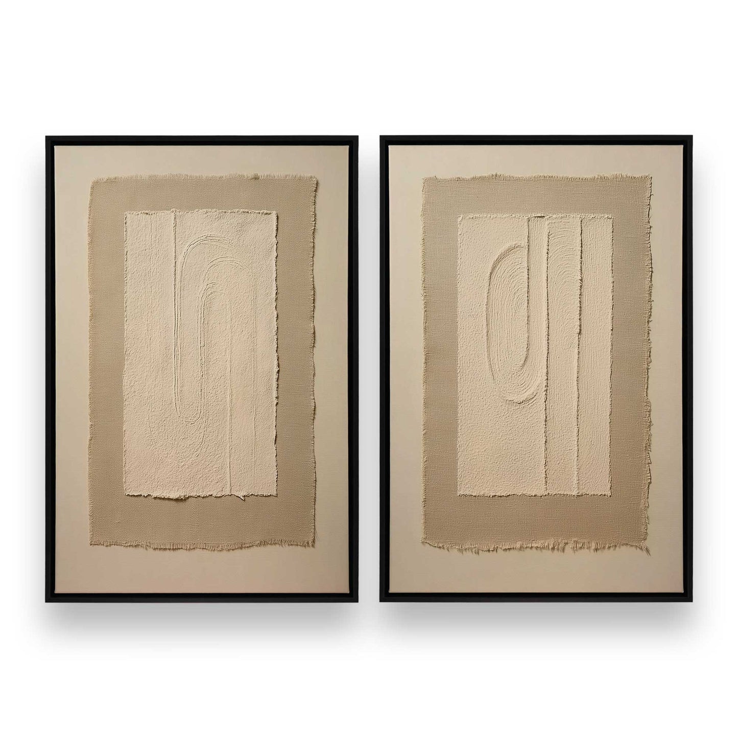 [Color:Satin Black], Picture of art in a Satin Black frame
