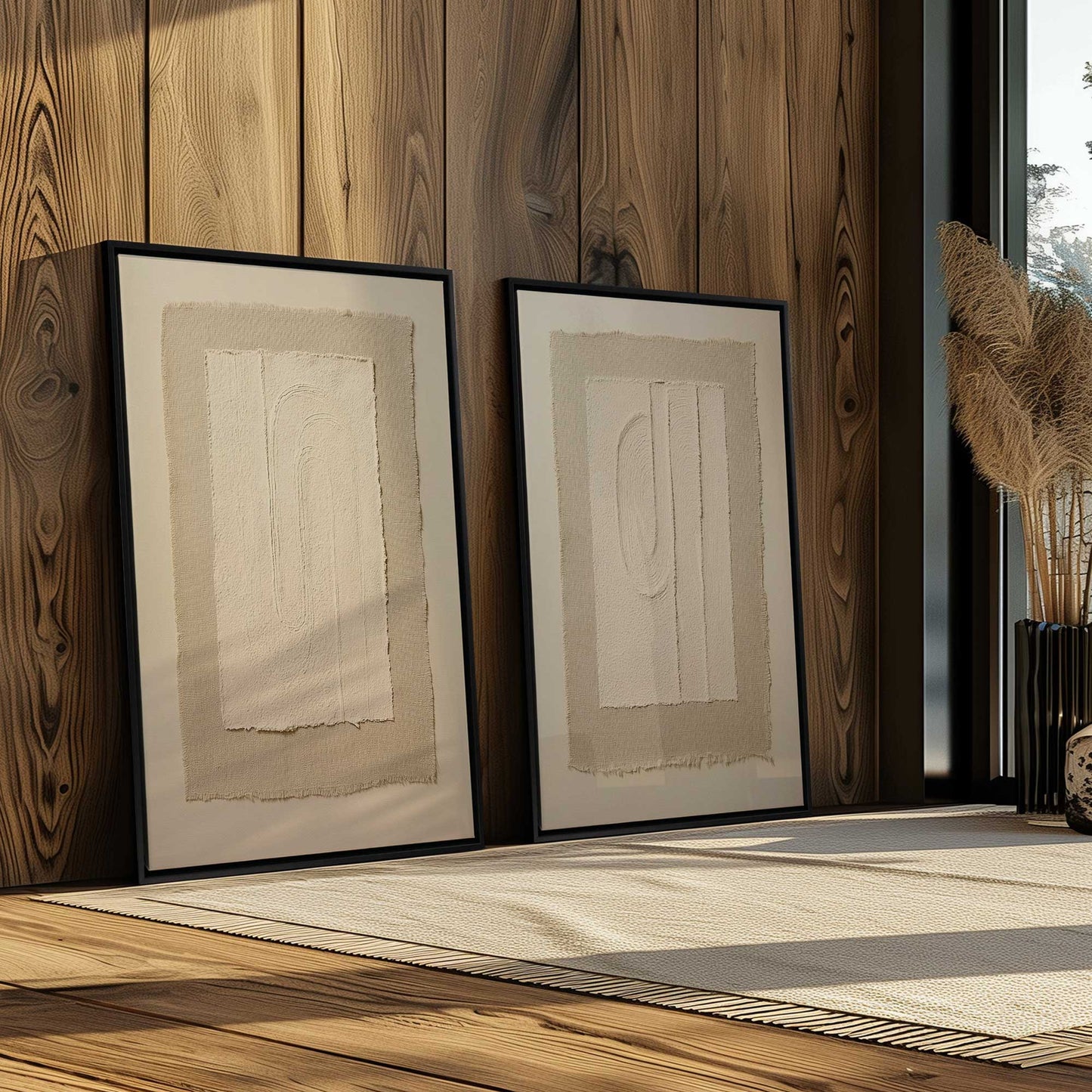 [Color:Walnut], Picture of art in a Walnut frame