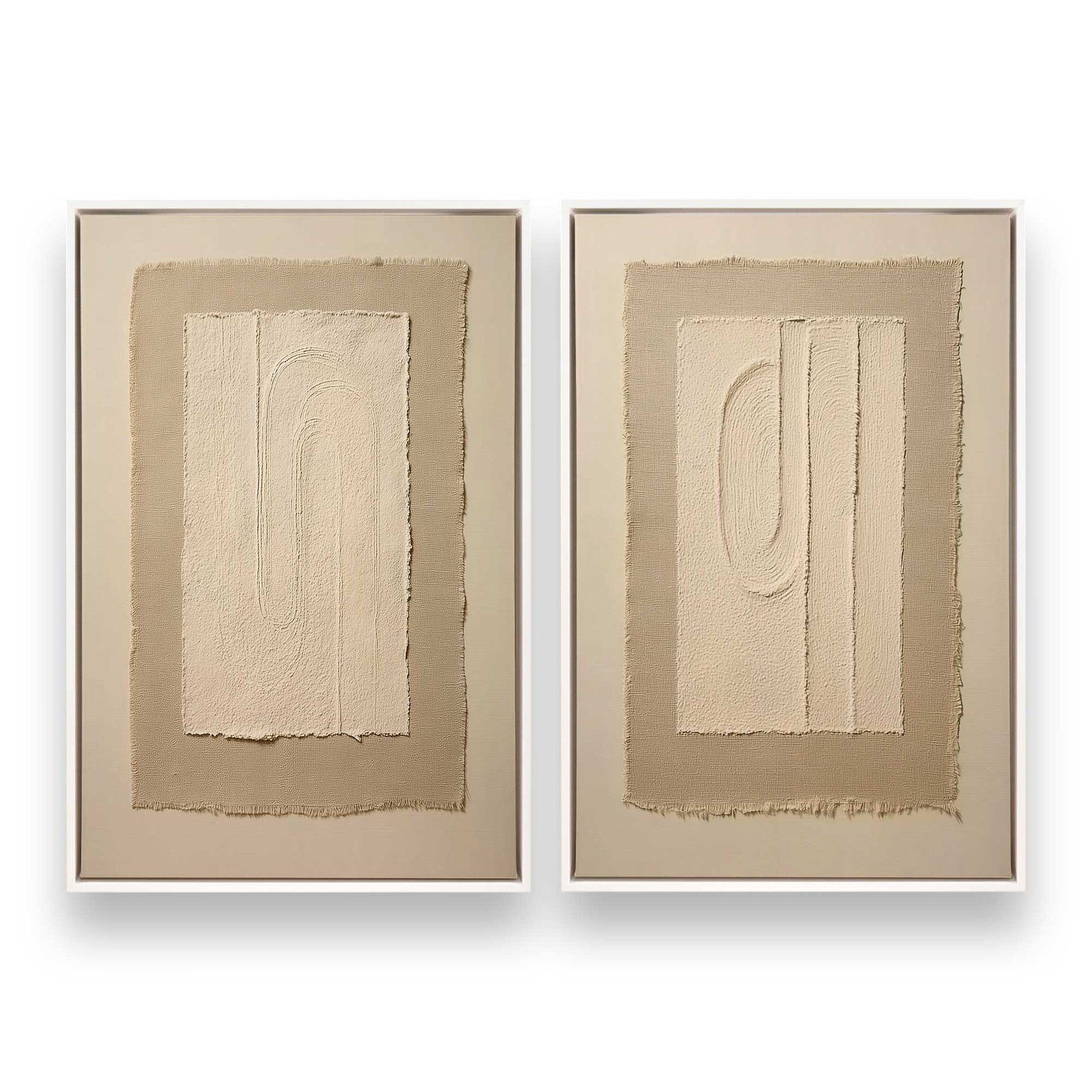 [Color:Opaque White], Picture of art in a White frame
