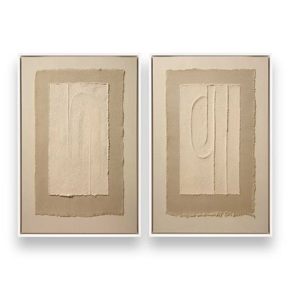[Color:Opaque White], Picture of art in a White frame