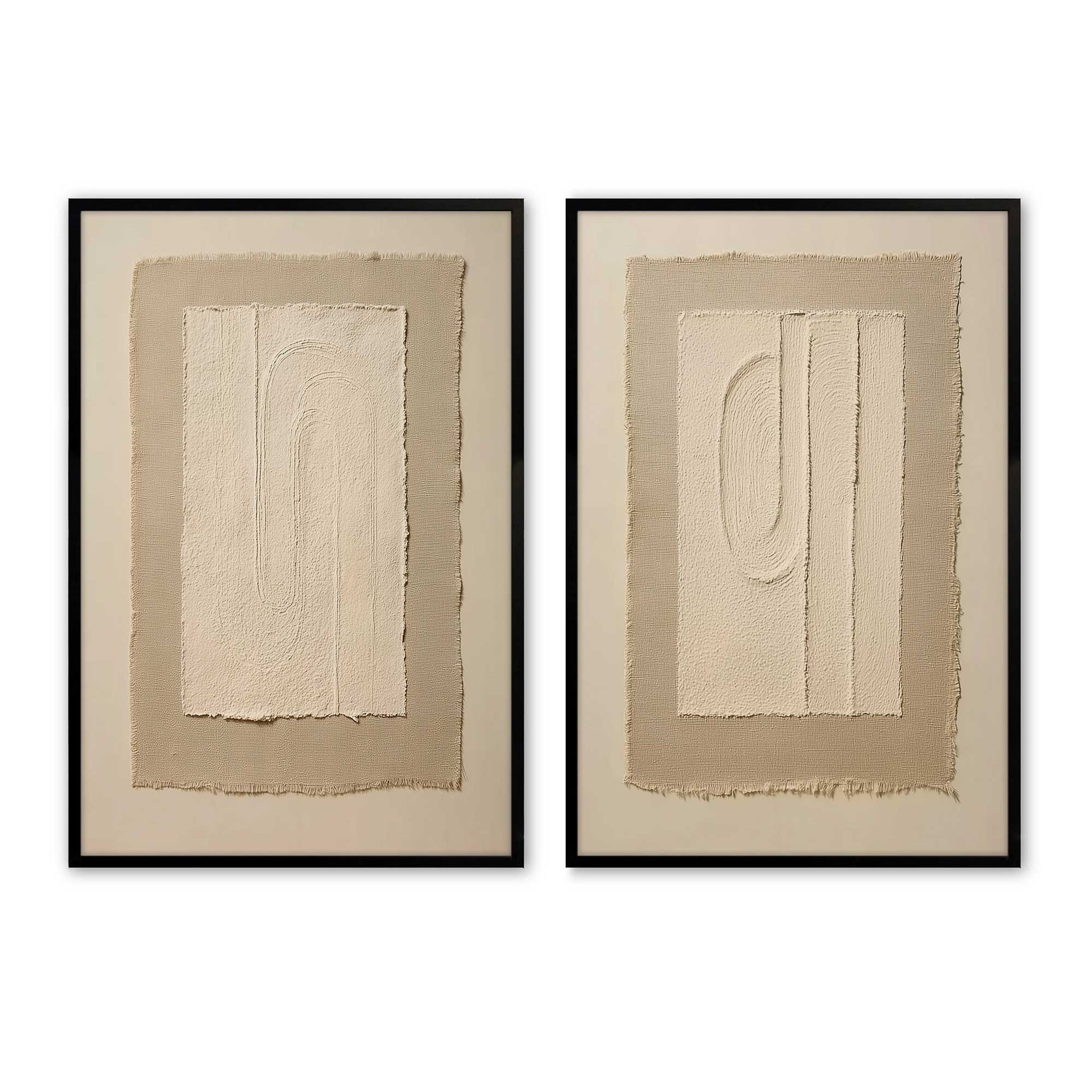 [Color:Satin Black], Picture of art in a Satin Black frame