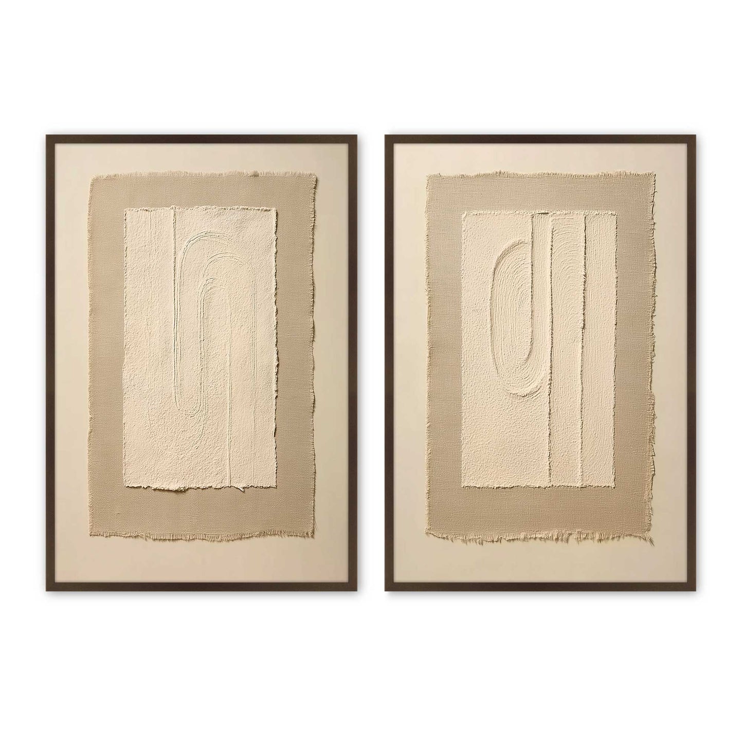[Color:Belvinder Brown], Picture of art in a Belvinder Brown frame