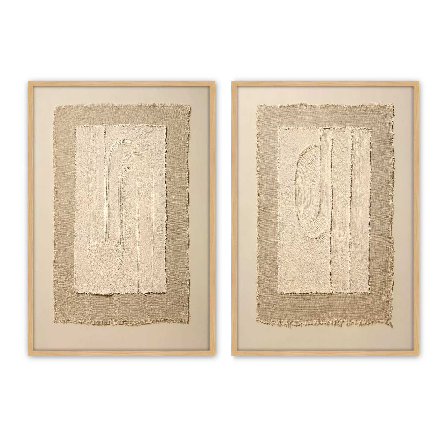 [Color:American Maple], Picture of art in a American Maple frame