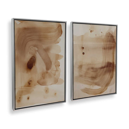[Color:Polished Chrome], Picture of art in a Polished Chrome frame at an angle