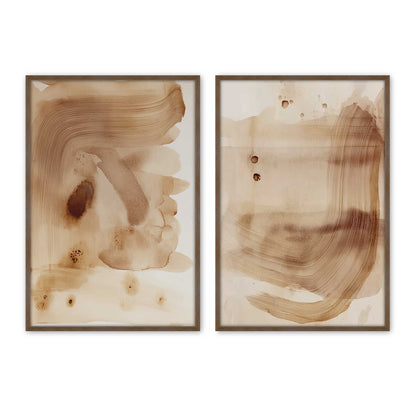 [Color:Walnut], Picture of art in a Walnut frame