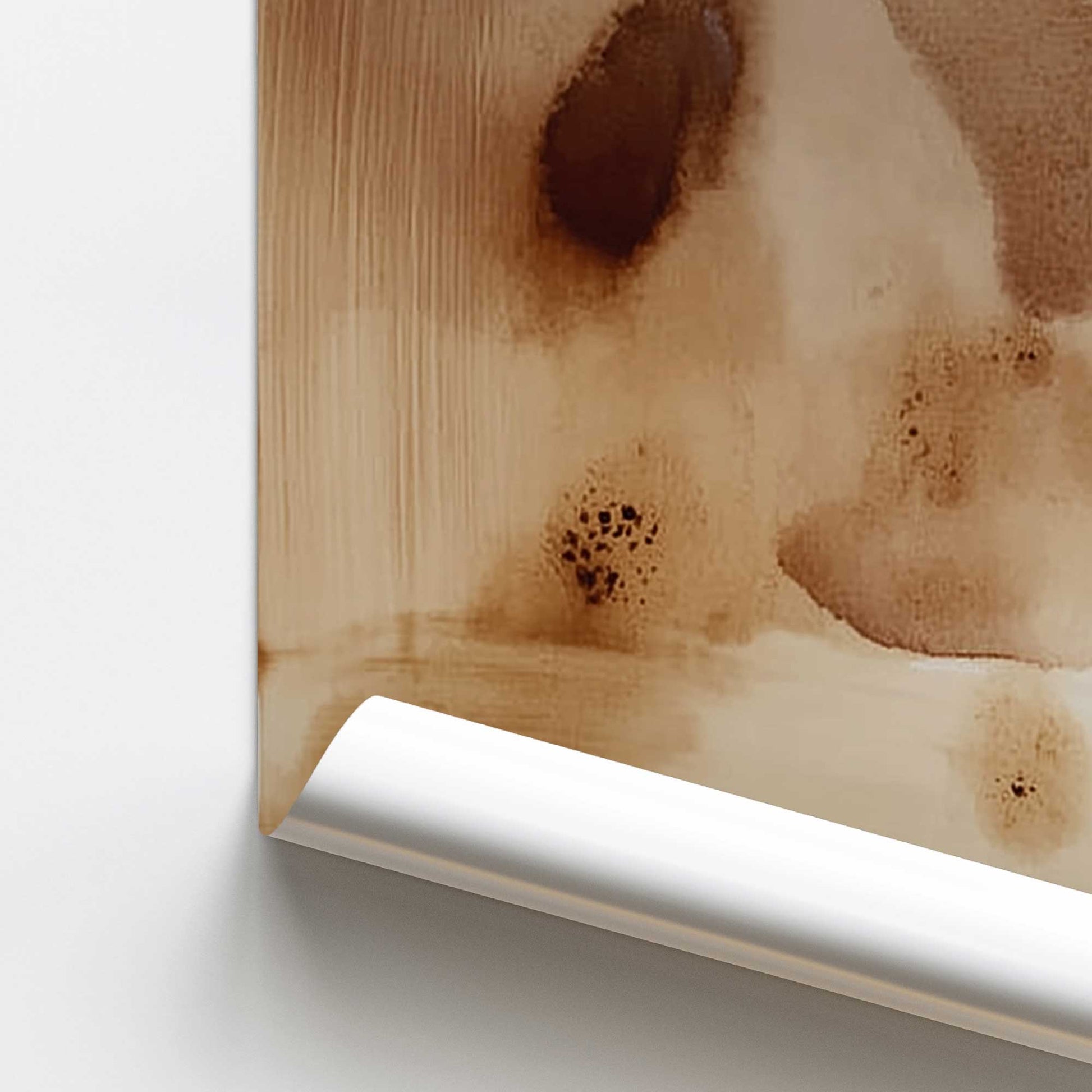 [color:Rolled Print], Picture of close up of art