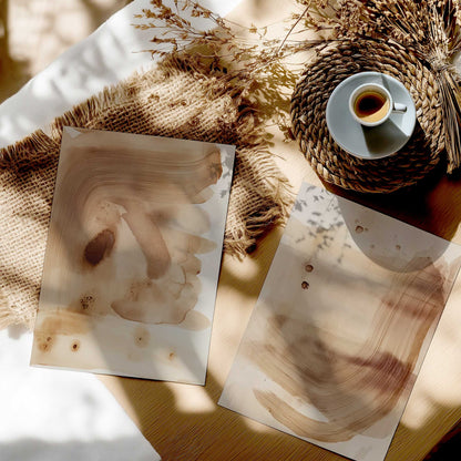 [color:Rolled Print], Picture in a room