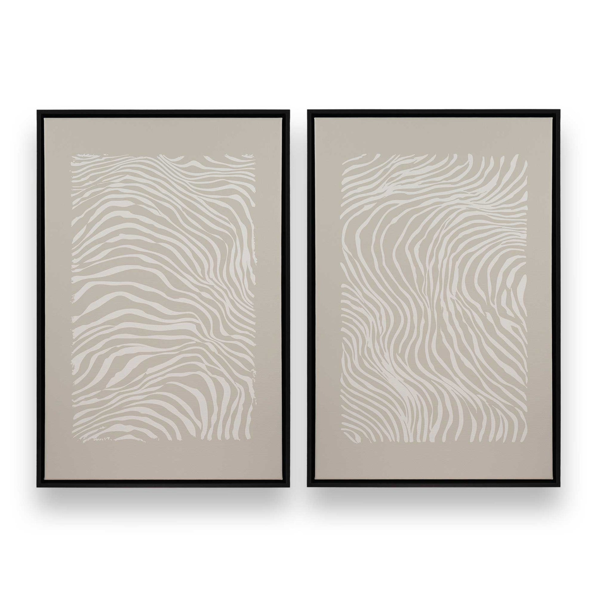 [Color:Satin Black], Picture of art in a Satin Black frame