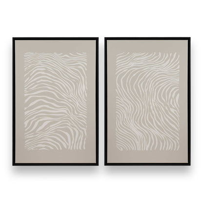 [Color:Satin Black], Picture of art in a Satin Black frame