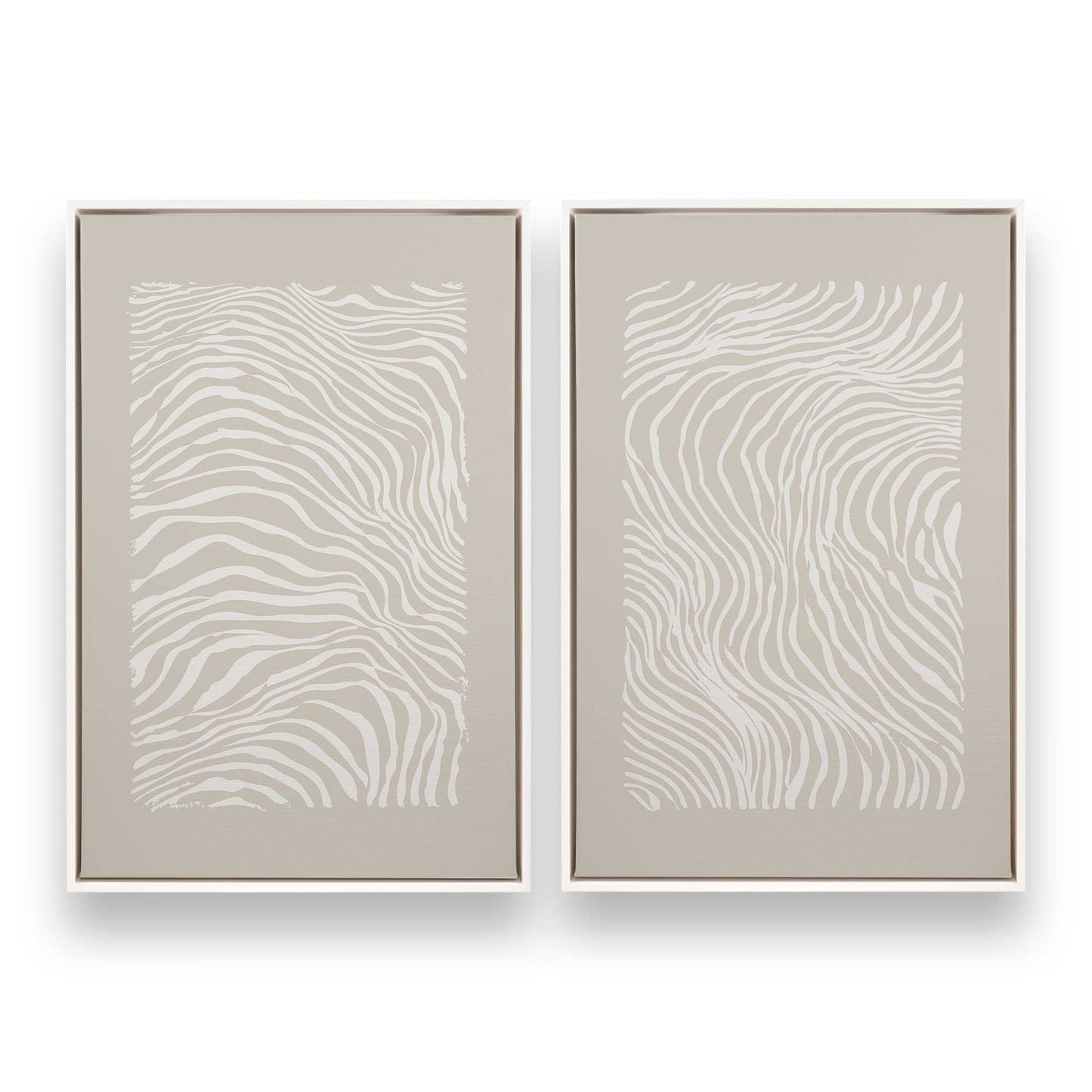 [Color:Opaque White], Picture of art in a White frame