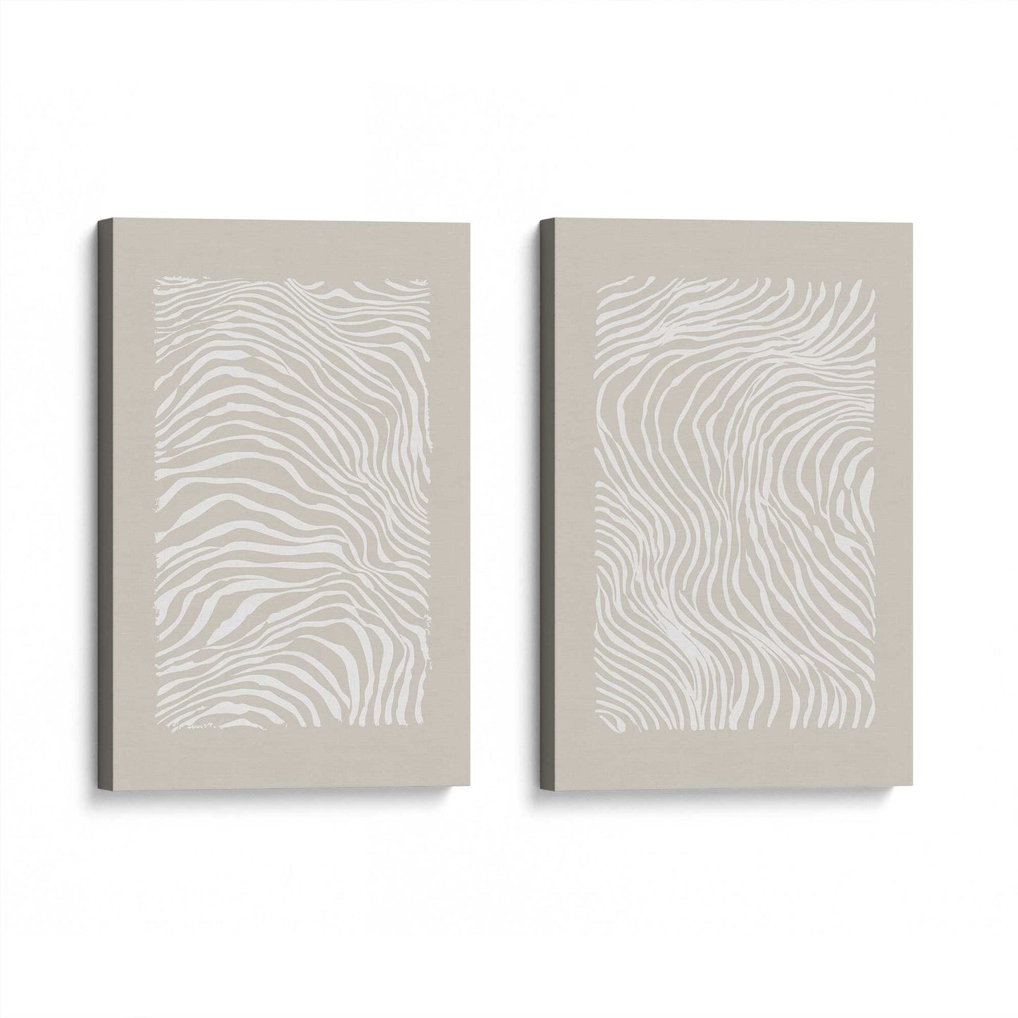 [Color:Stretched Canvas], Picture of art at an angle