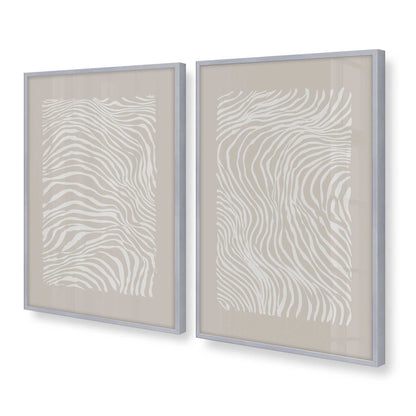 [Color:Polished Chrome], Picture of art in a Polished Chrome frame at an angle