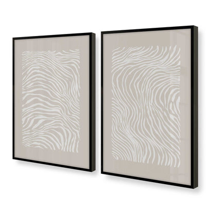 [Color:Satin Black], Picture of art in a Satin Black frame at an angle