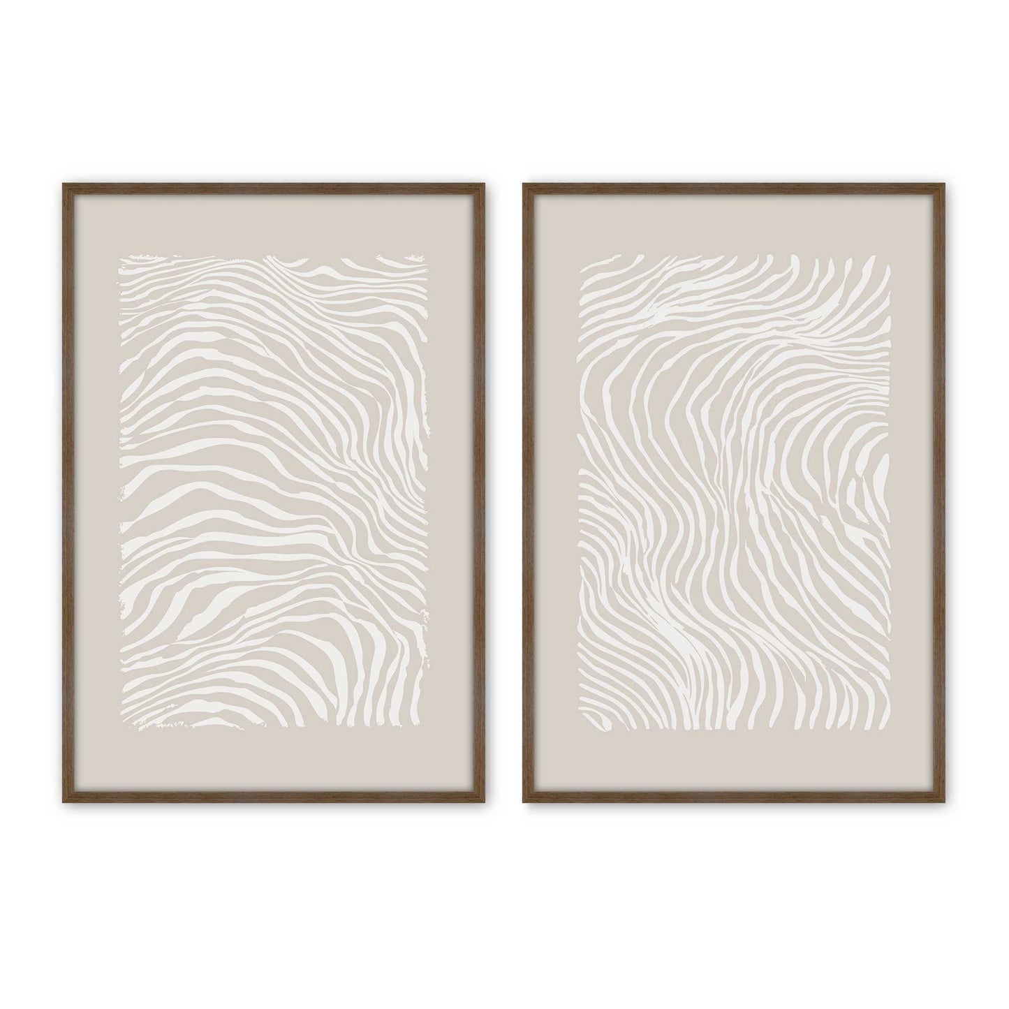 [Color:Walnut], Picture of art in a Walnut frame