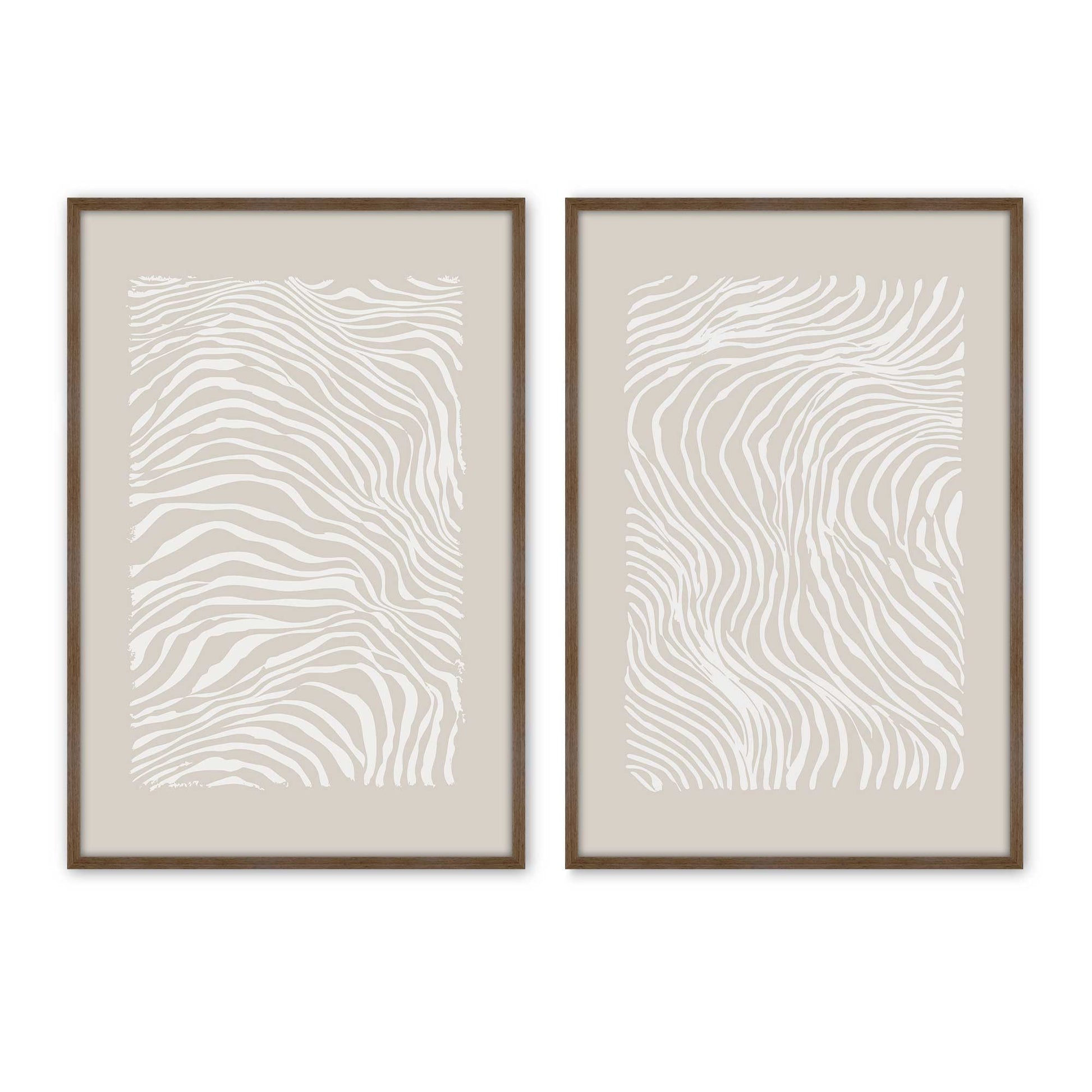 [Color:Walnut], Picture of art in a Walnut frame
