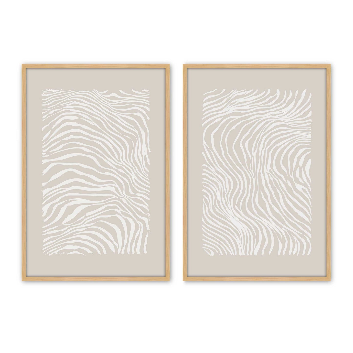 [Color:American Maple], Picture of art in a American Maple frame