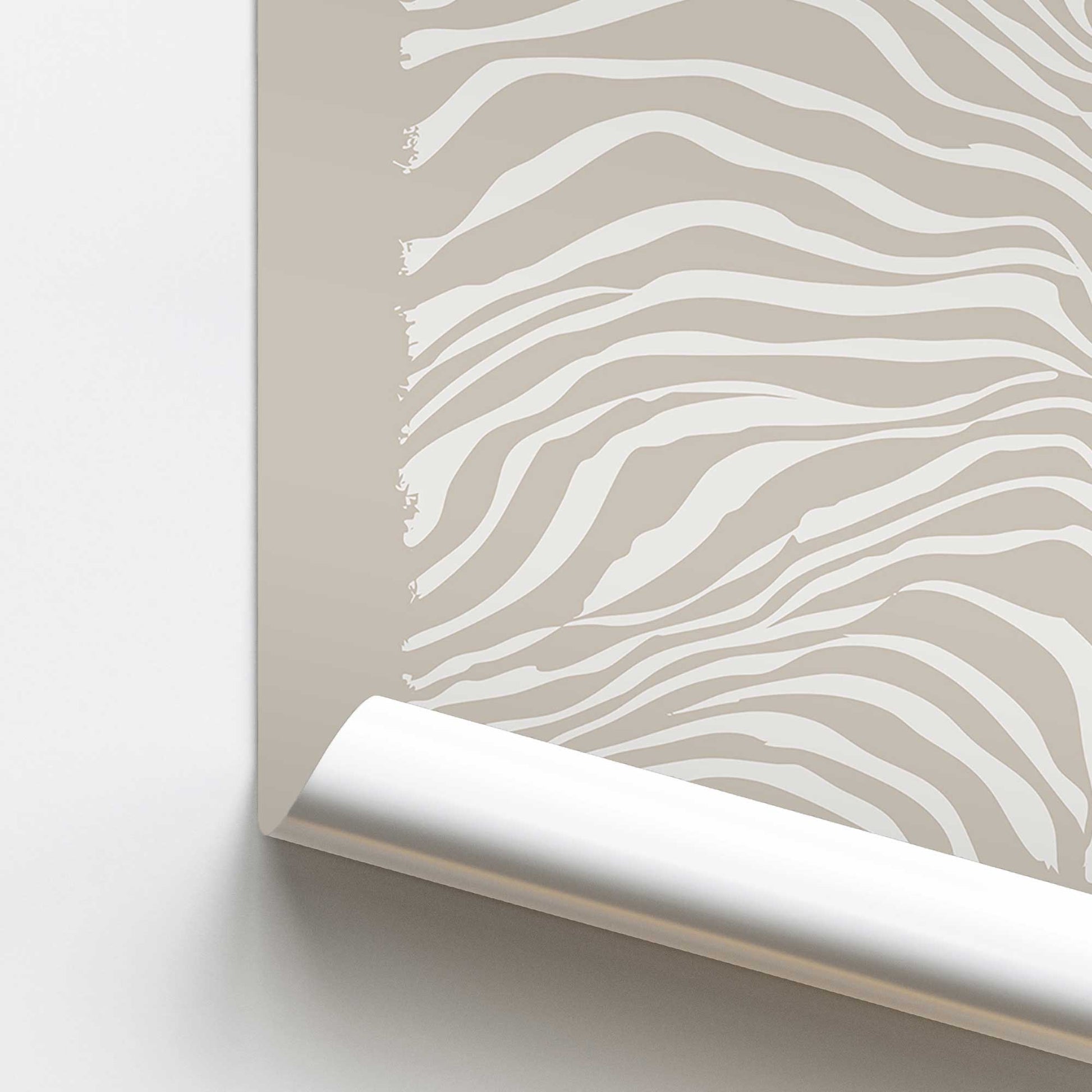 [color:Rolled Print], Picture of close up of art