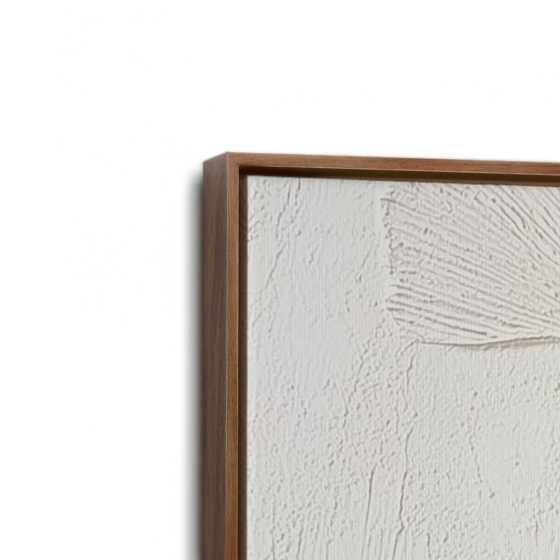 [Color:Walnut], Picture of the corner of the art
