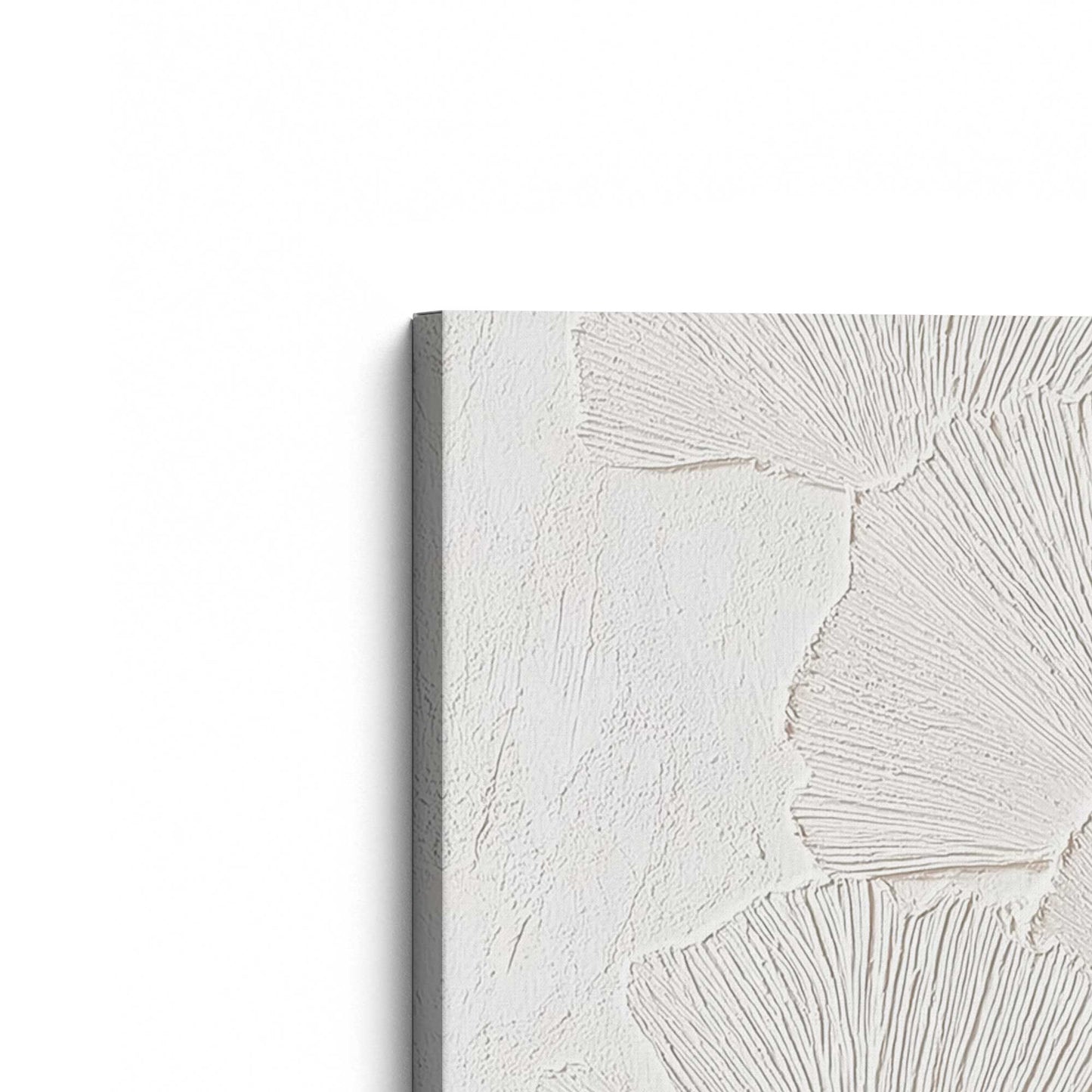 [Color:Stretched Canvas], Picture of the corner of the art