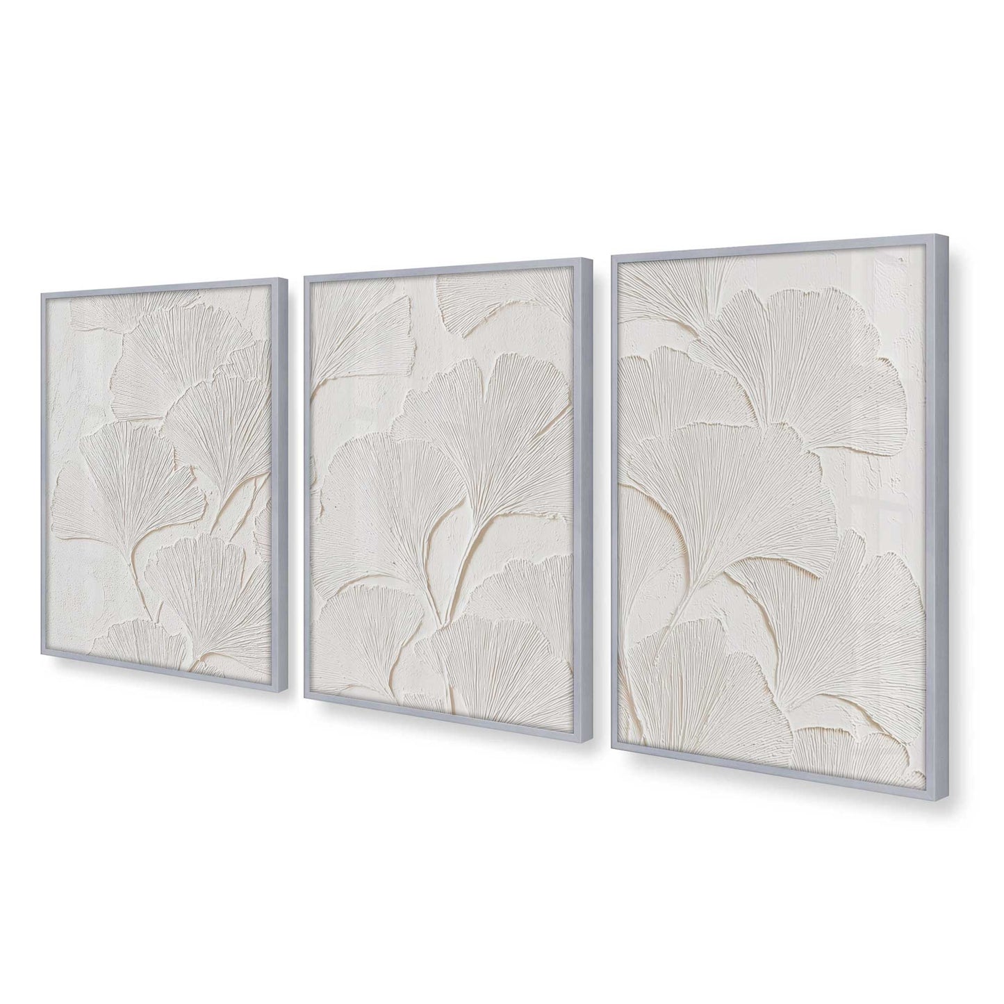 [Color:Polished Chrome], Picture of art in a Polished Chrome frame at an angle
