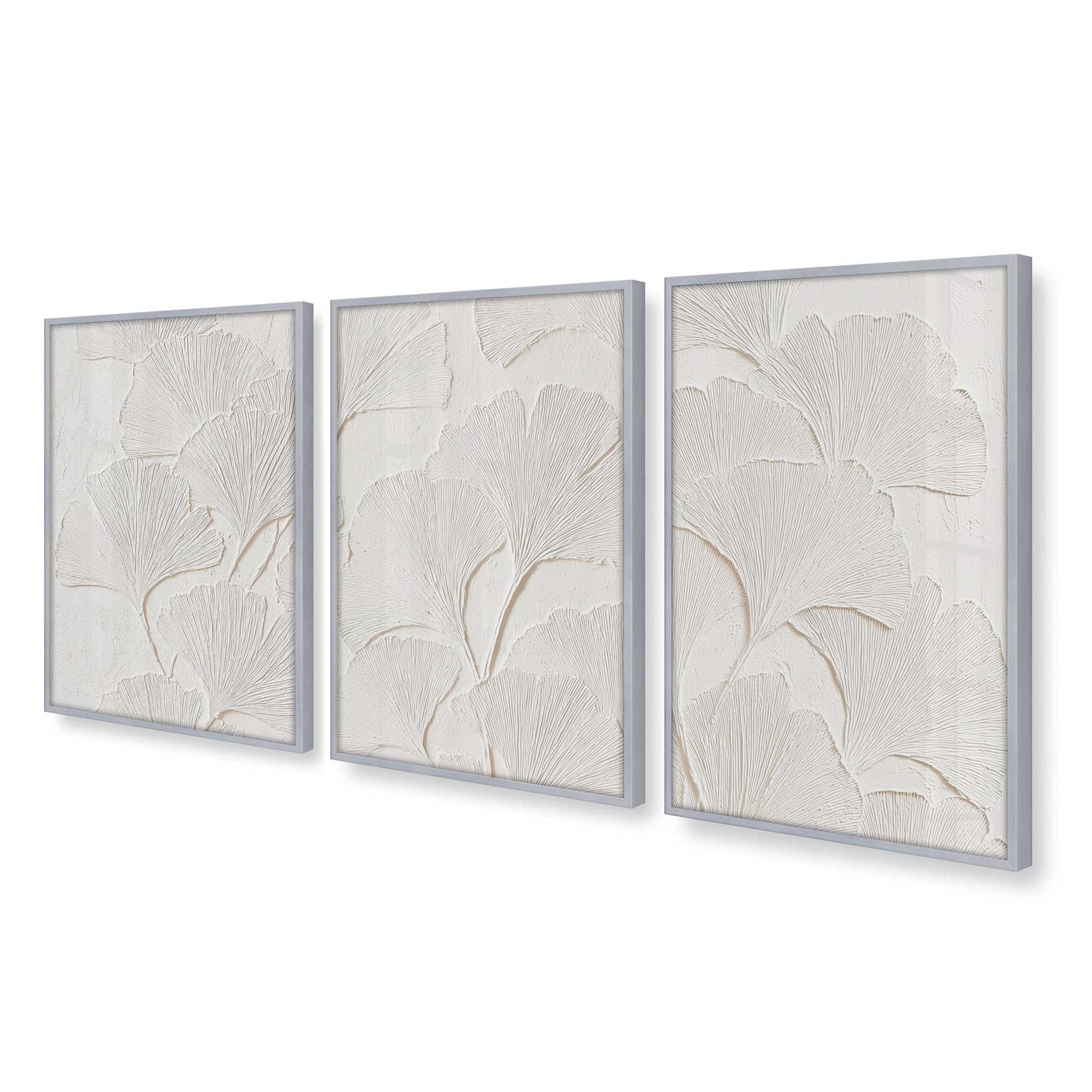 [Color:Polished Chrome], Picture of art in a Polished Chrome frame at an angle