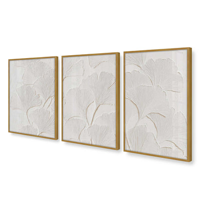 [Color:Polished Gold], Picture of art in a Polished Gold frame at an angle