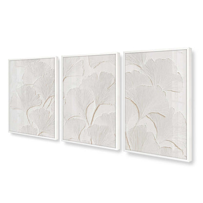 [Color:Opaque White], Picture of art in an Opaque White frame at an angle
