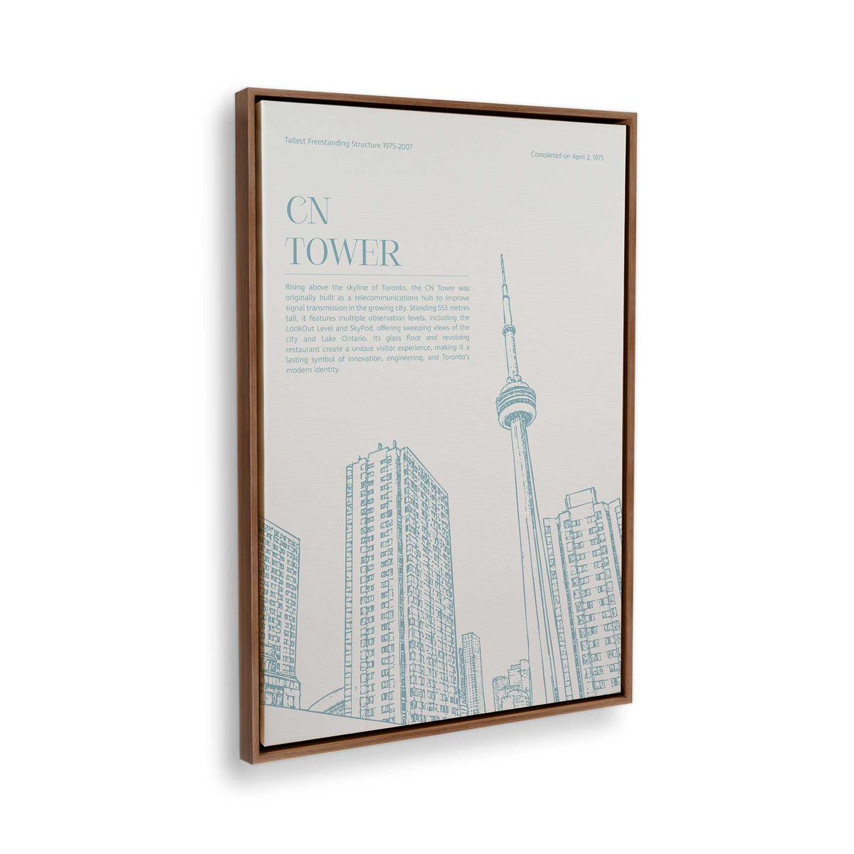 [Color:Walnut], Picture of the corner of the art
