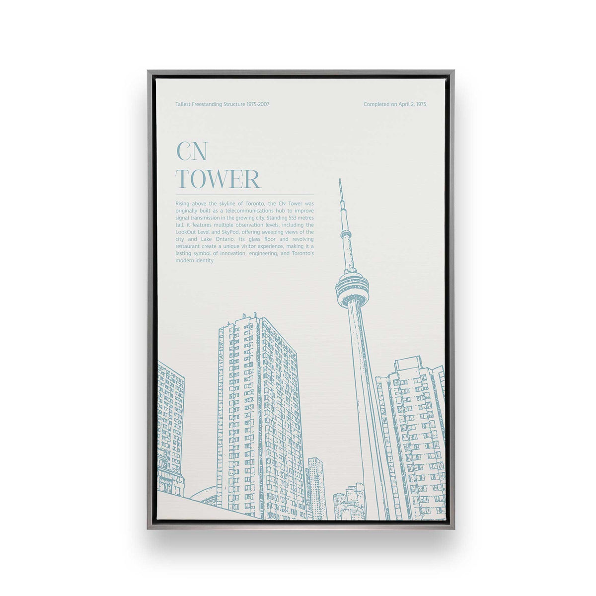 [Color:Polished Chrome], Picture of art in a Polished Chrome frame