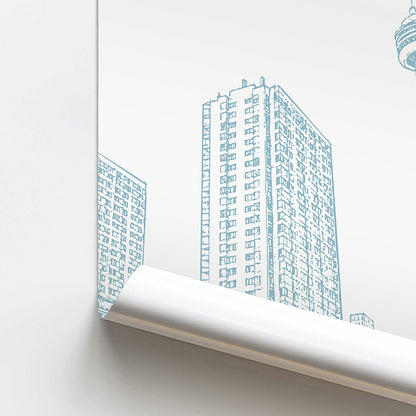 Toronto Towerline Print