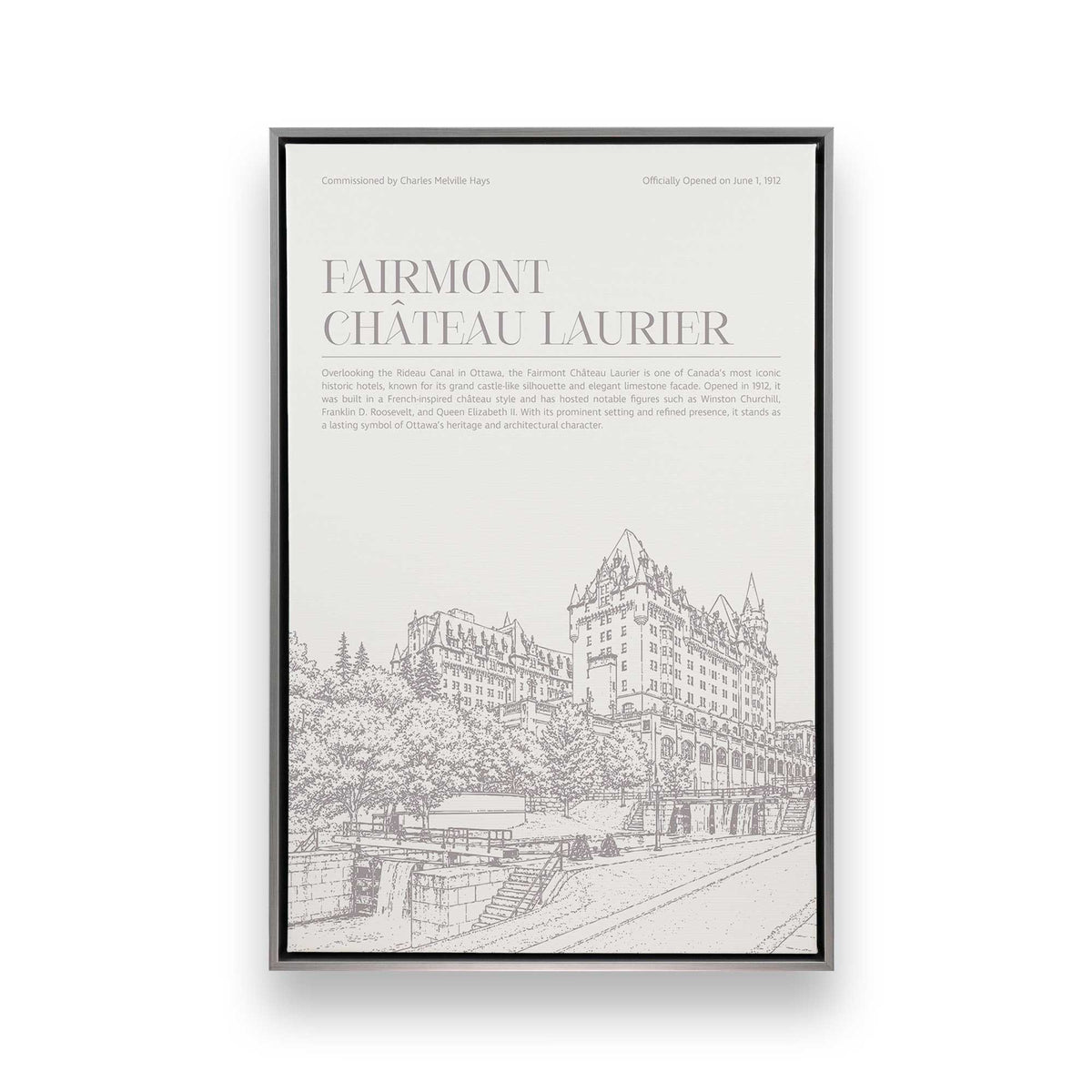 [Color:Polished Chrome], Picture of art in a Polished Chrome frame