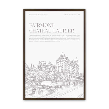 [Color:Belvinder Brown], Picture of art in a Polished Chrome frame