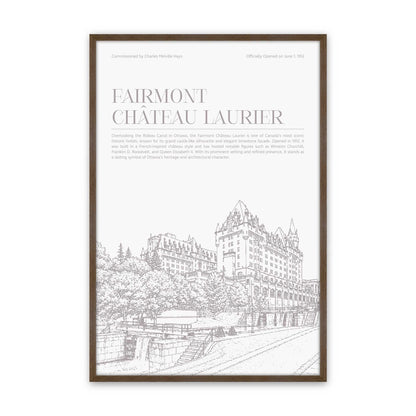 [Color:Walnut], Picture of art in a Polished Chrome frame