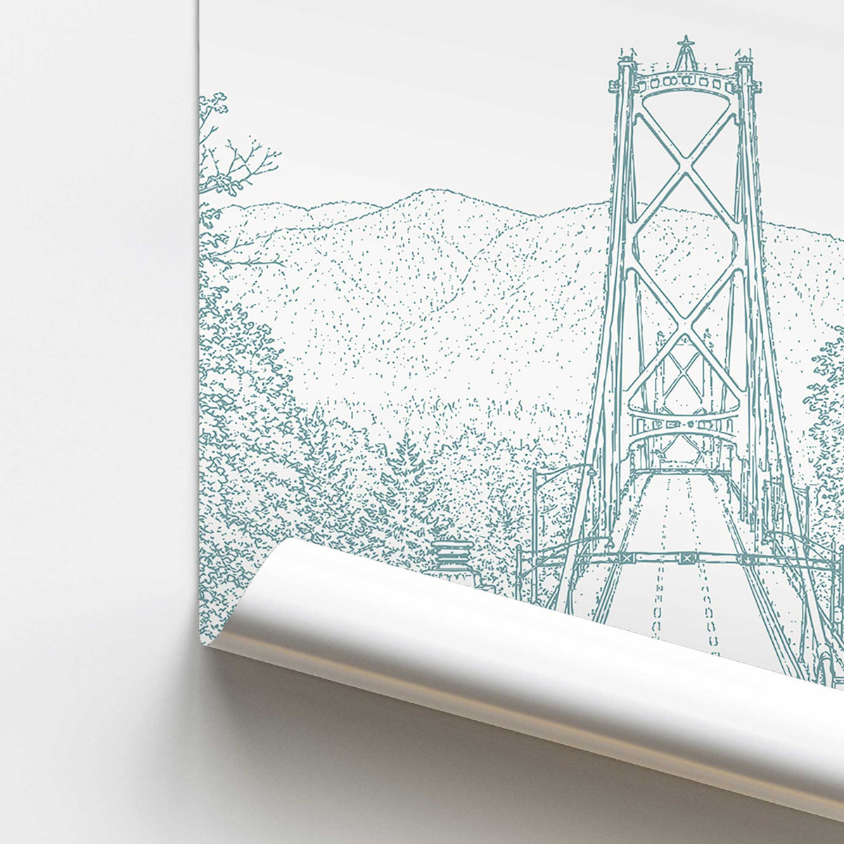 Vancouver Gate View Print