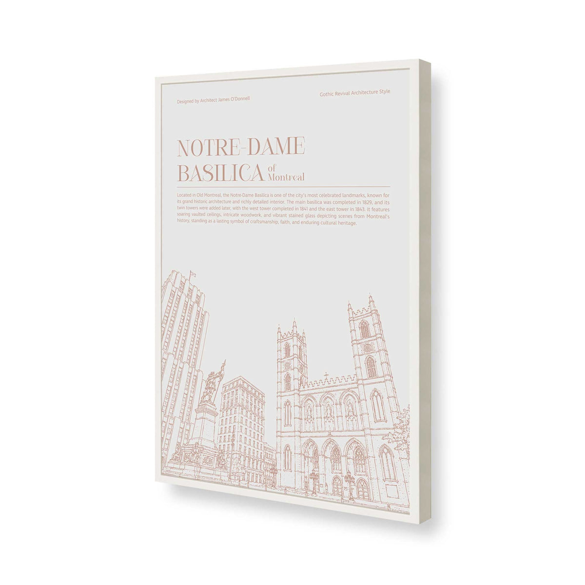 [Color:Opaque White], Picture of art in a Polished Chrome frame of the corner