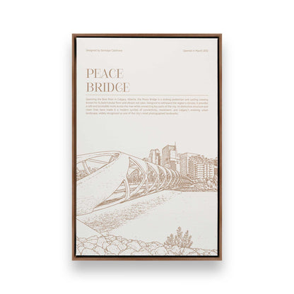 [Color:Walnut], Picture of art in a Walnut frame