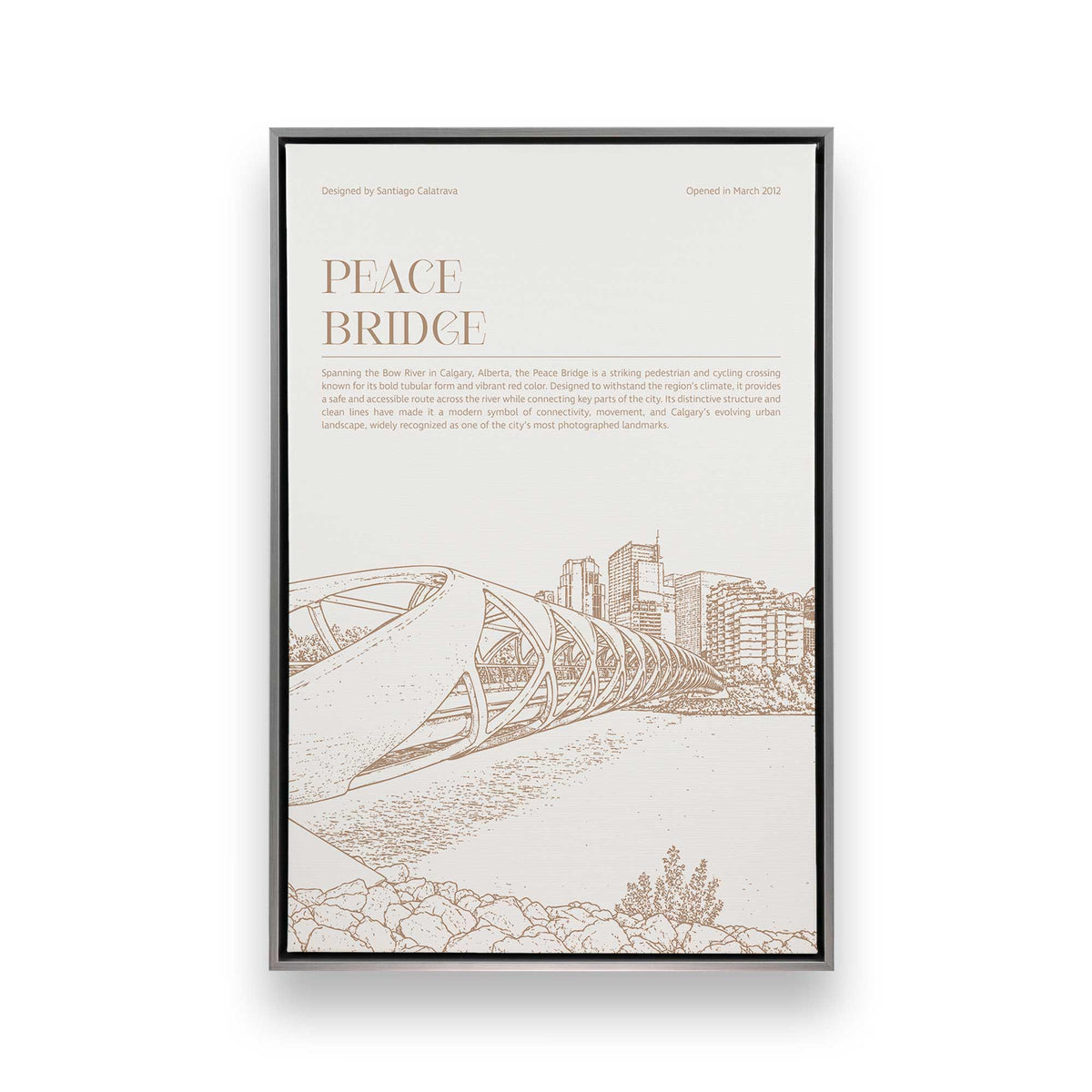 [Color:Polished Chrome], Picture of art in a Polished Chrome frame