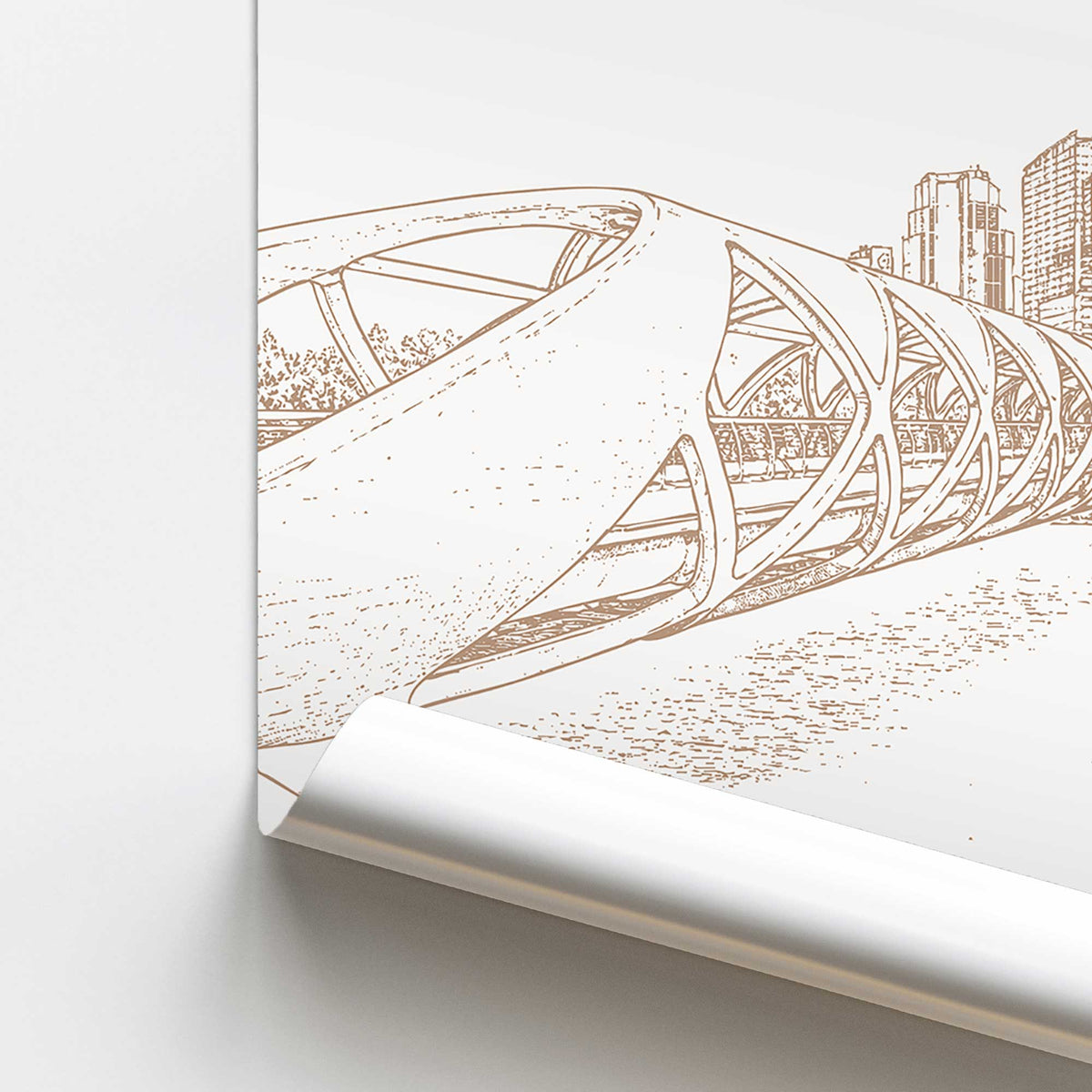 Calgary Peace Crossing Print