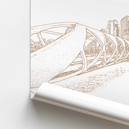 Calgary Peace Crossing Print