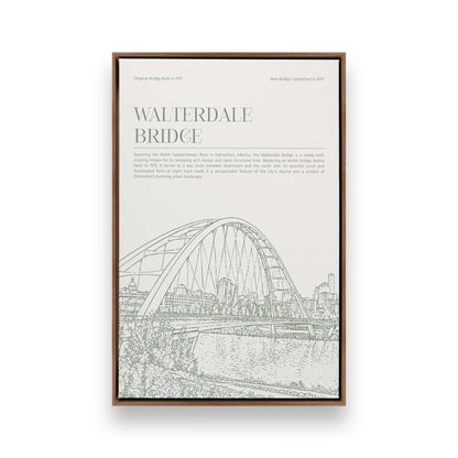 [Color:Walnut], Picture of art in a Walnut frame